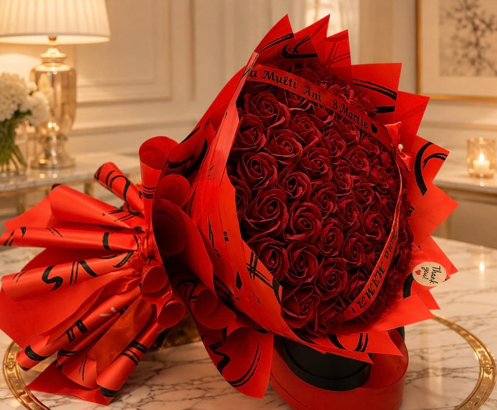 BUCHET DIN TRANDAFIRI DE SAPUN 101